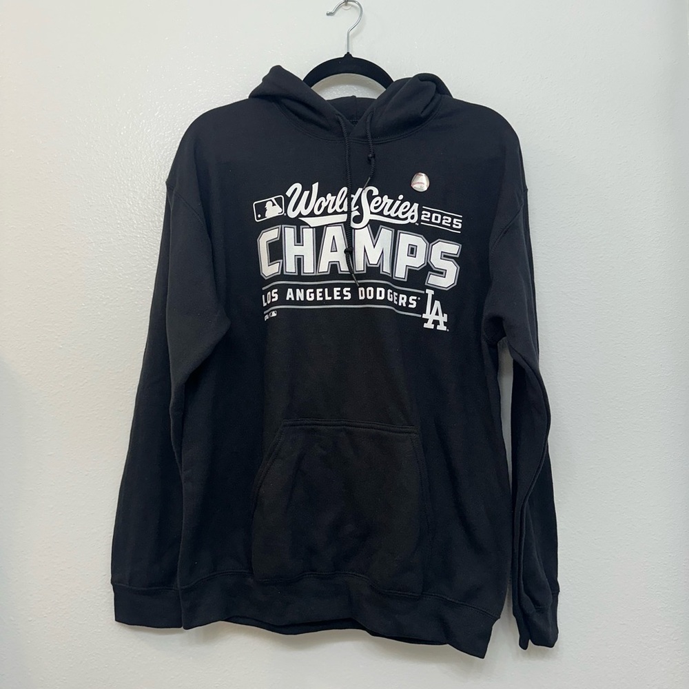 Los Angeles Dodgers World Series Champion‎ Hoodie Black Size M